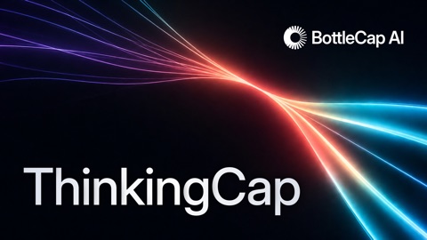 ThinkingCap launch graphic